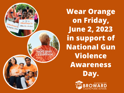 June is National Gun Safety and Violence Prevention Month, watch a special video from School Board Member Debra Hixon honoring families and victims impacted by gun violence.